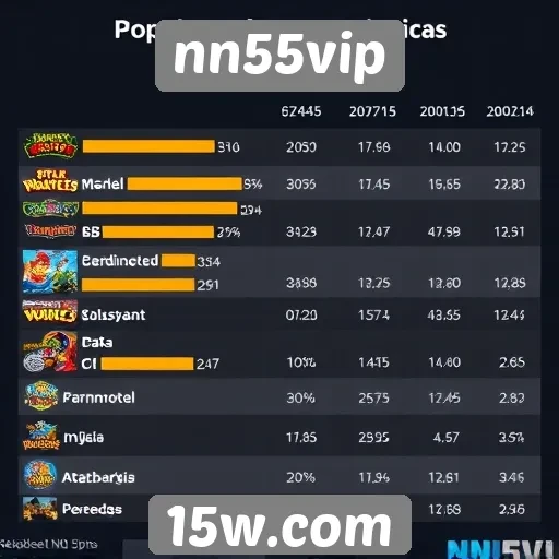 Estatísticas de jogos disponíveis no nn55vip